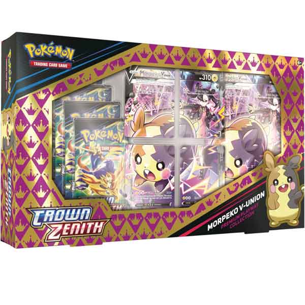 Pokémon TCG: Sword & Shield 12.5 Crown Zenith Morpeko V UNION Premium Playmat Collection (Pokémon) kártyajáték Pokémon TCG: Sword & Shield 12.5 Crown Zenith Morpeko V UNION Premium Playmat Collection (Pokémon) kártyajáték
