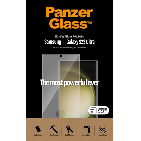 PanzerGlass UWF AB FP védőüveg Samsung Galaxy S23 Ultra számára