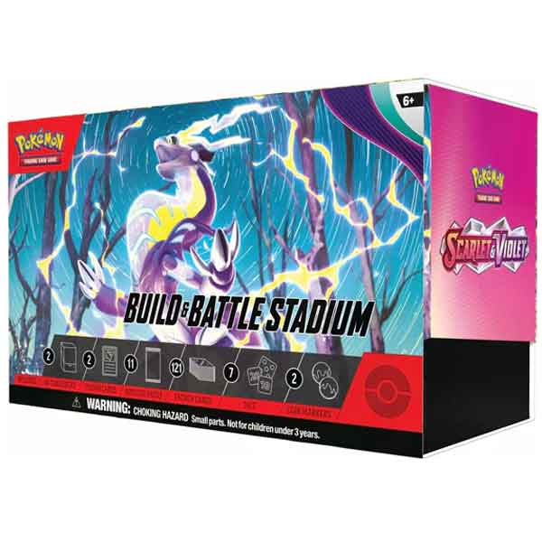 Pokémon TCG Scarlet & Violet Elite Build & Battle Stadium Box (Pokémon) kártyajáték Pokémon TCG Scarlet & Violet Elite Build & Battle Stadium Box (Pokémon) kártyajáték