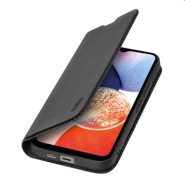 SBS Book Wallet Lite tok Samsung Galaxy A34 5G számára, fekete