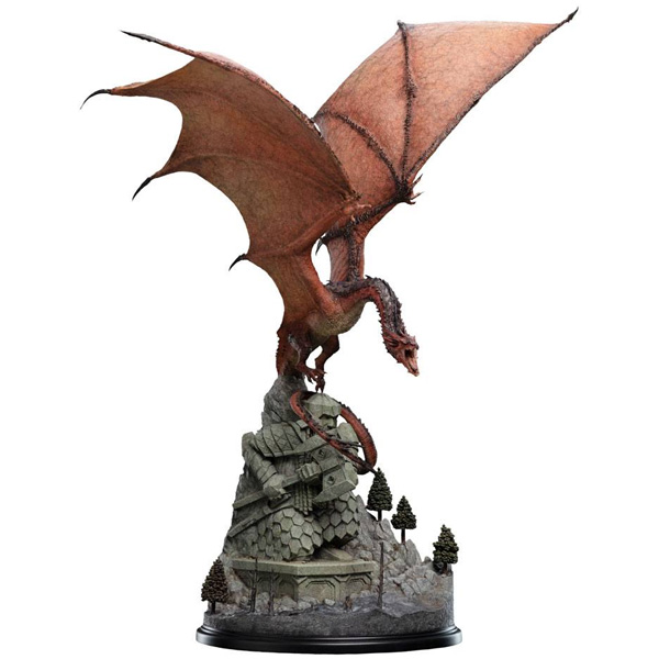 Smaug the Fire-Drake Statue (The Hobbit) Limitált Kiadás szobor
