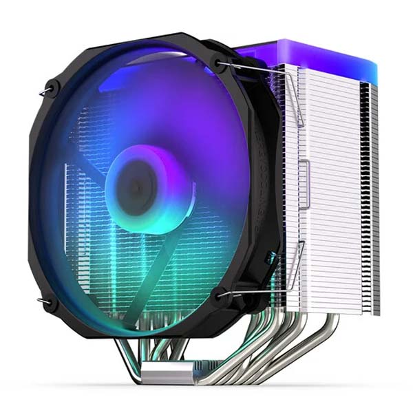 ENDORFY hűtő CPU Fortis 5 ARGB / 140mm fan/ 6 heatpipes / PWM / nanoreset controller /  Intel és AMD akciós termékkép 1