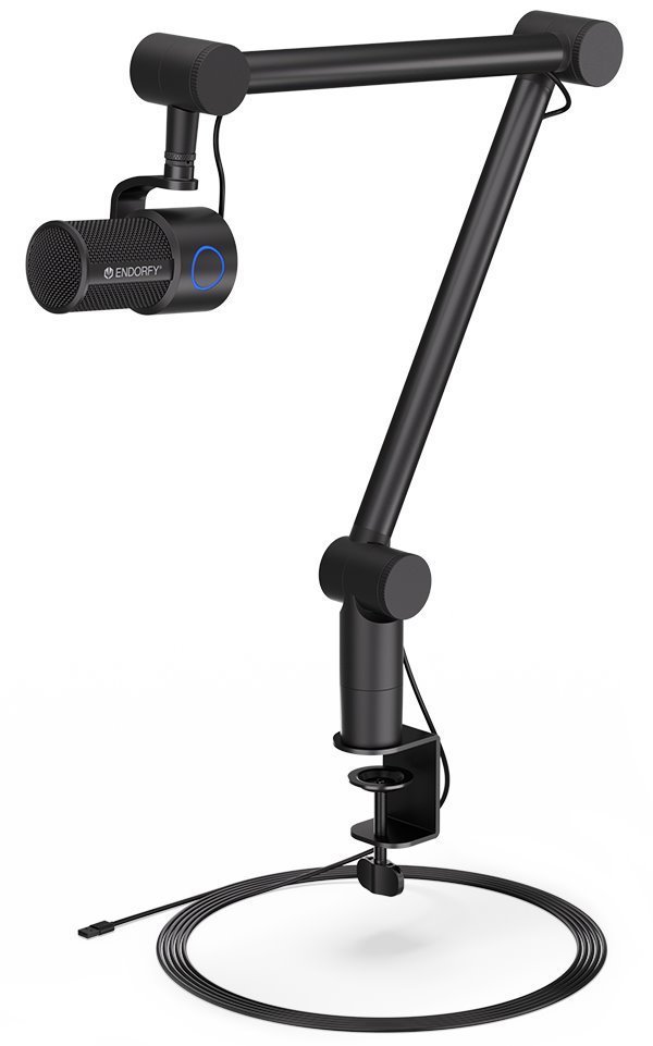 ENDORFY mikrofon Solum Studio / sztreamelős / állítható kar / pop-up filter / 3,5mm jack / USB-C