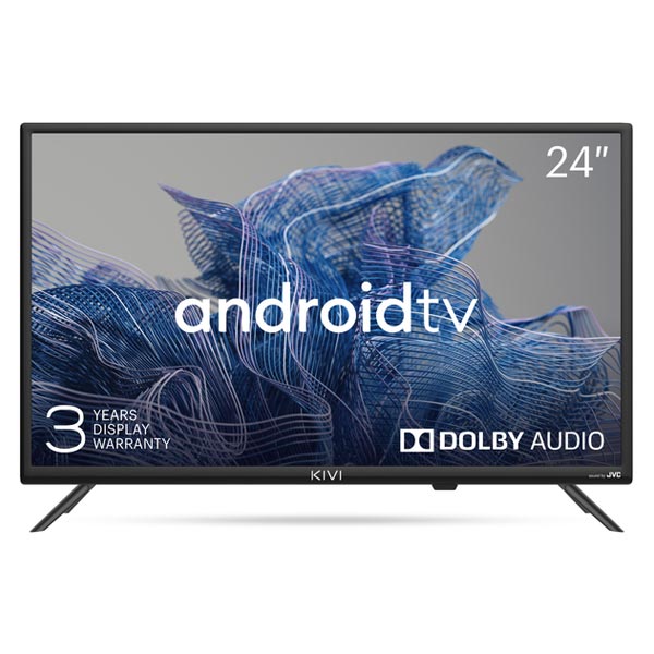 Kivi TV 24H750NB, 24" (61 cm), HD LED TV, Google Android TV, fekete