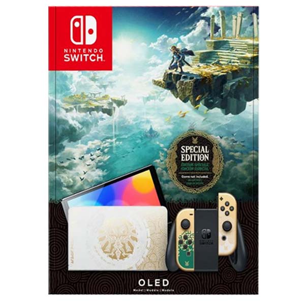 Nintendo Switch OLED Model (The Legend of Zelda: Tears of the Kingdom Special Kiadás) - OPENBOX (Bontott csomagolás, teljes garancia)