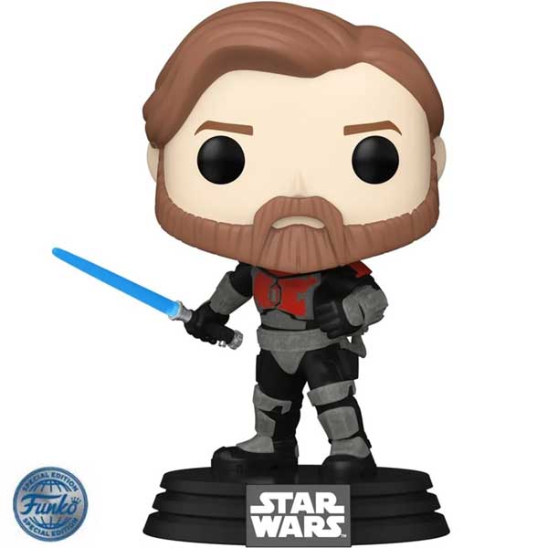 POP! Clone Wars: Obi Wan Kenobi (Star Wars) Special Kiadás figura