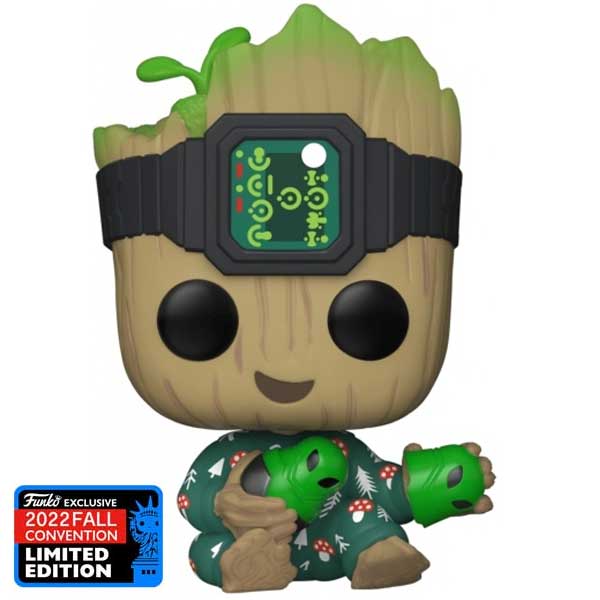 POP! I am Groot Groot (Marvel) 2022 Fall Convention Limited Kiadás - OPENBOX (Bontott csomagolás, teljes garancia)