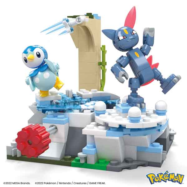 Mega Bloks Piplup And Sneasel's Snow Day (Pokémon) építőjáték