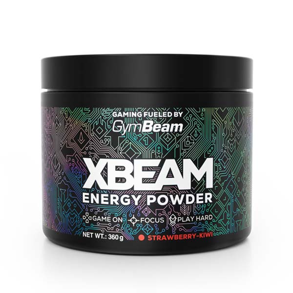 Gym Beam XBEAM Energy Powder 360 g, Jahoda - Kiwi