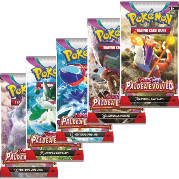 Pokémon TCG: Scarlet & Violet Paldea Evolved Booster (Pokémon) kártyajáték