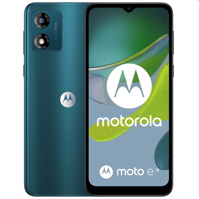 Motorola Moto E13, 2/64GB, aurora zöld