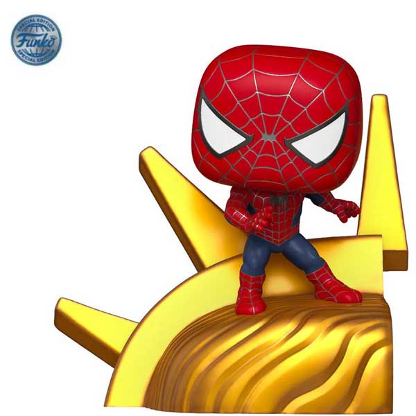 POP! Spider Man No Way Home Friendly Neighborhood Spider Man Final Battle Series (Marvel) Special Kiadás figura