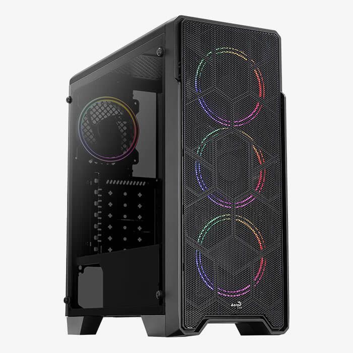 AeroCool case ML G Ore Saturn FRGB, Mid Tower, ATX akciós termékkép 1