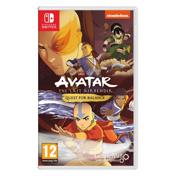 Avatar The Last Airbender: Quest for Balance [NSW] - BAZÁR (használt termék)