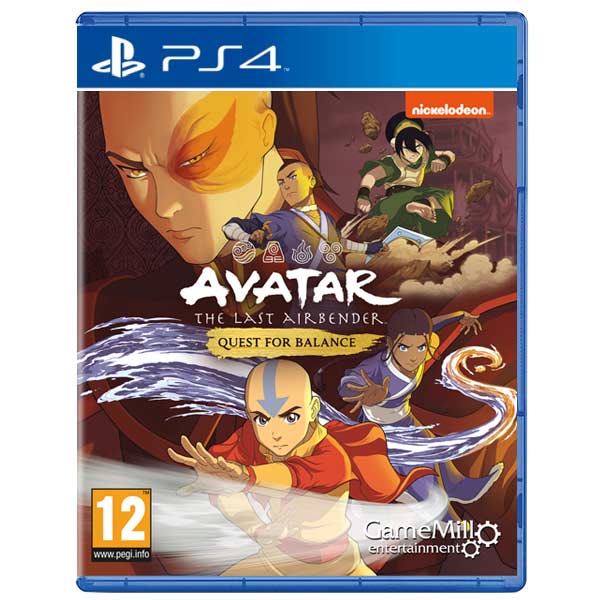 Avatar The Last Airbender: Quest for Balance [PS4] - BAZÁR (használt termék)