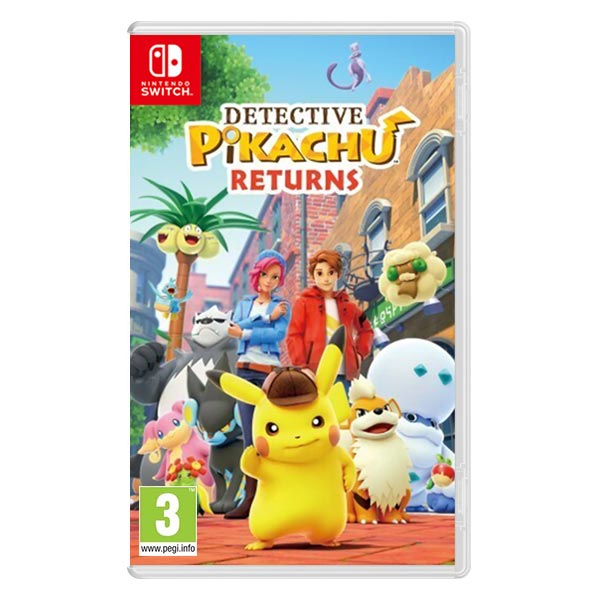 Detective Pikachu Returns [NSW] - BAZÁR (használt termék)