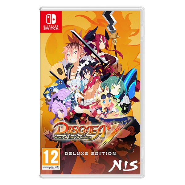 Disgaea 7: Vows of the Virtueless (Deluxe Kiadás) [NSW] - BAZÁR (használt termék)