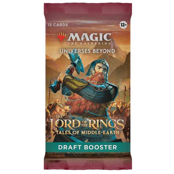 Magic: The Gathering The Lord of the Rings: Tales of Middle Earth Draft Booster Pack kártyajáték Magic: The Gathering The Lord of the Rings: Tales of Middle Earth Draft Booster Pack kártyajáték