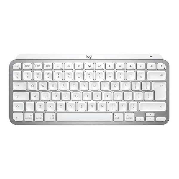 Logitech MX Keys Mini For Mac Minimalist Vezeték nélküli Illuminated Billentyűzet - Pale Grey - US INT'L - OPENBOX (Bontott csomagolás, teljes garancia)