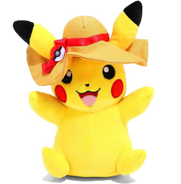 Summer Pikachu (Pokémon) plüssjáték