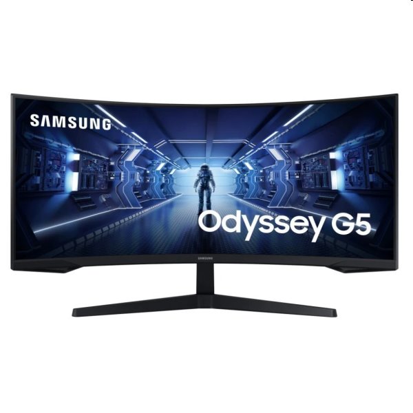 Samsung Odyssey G55T 34" QHD VA Curved LED Monitor