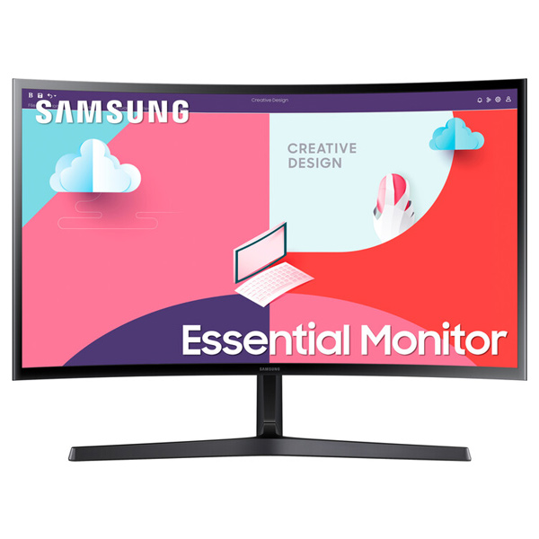 Samsung S366C 24" FHD Monitor, fekete