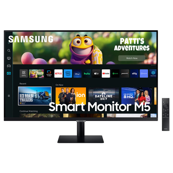 Samsung Smart M50C 27" FHD Monitor, fekete