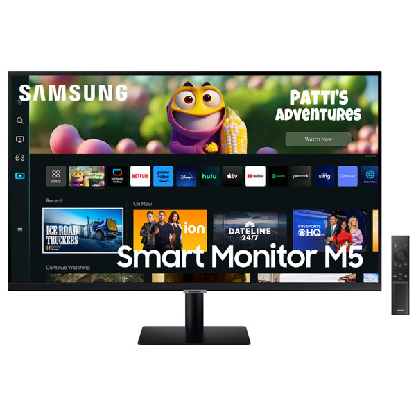 Samsung Smart M50C 32" FHD Monitor, fekete