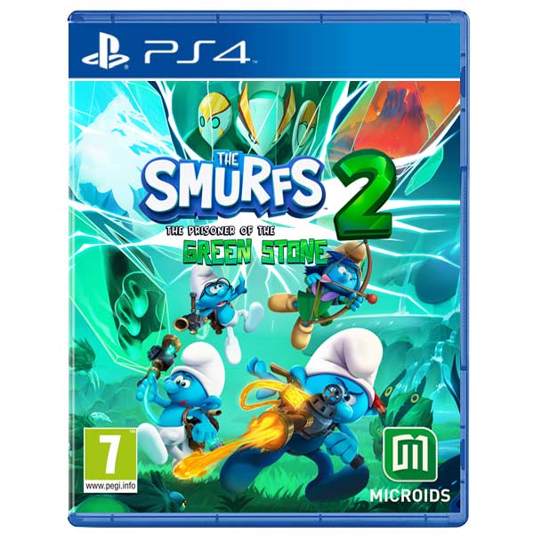 The Smurfs 2: The Prisoner of the Green Stone [PS4] - BAZÁR (használt termék)