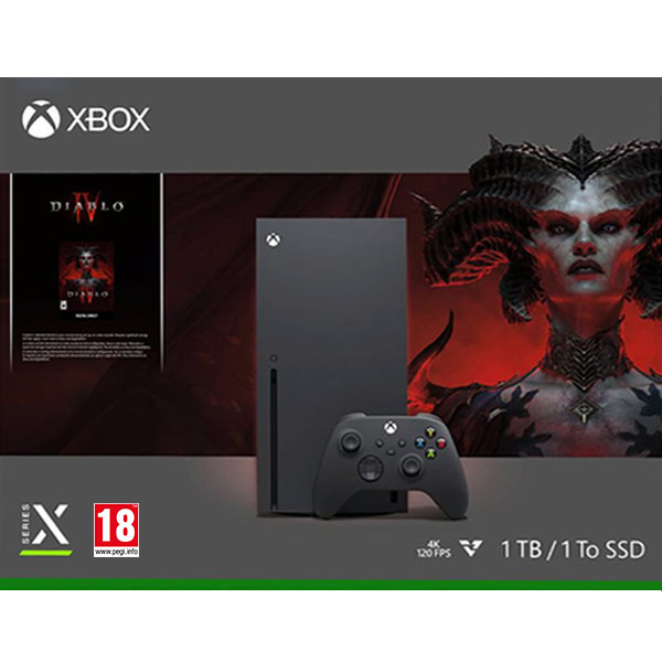 Xbox Series X (Diablo IV Bundle) - OPENBOX (Bontott csomagolás, teljes garancia)