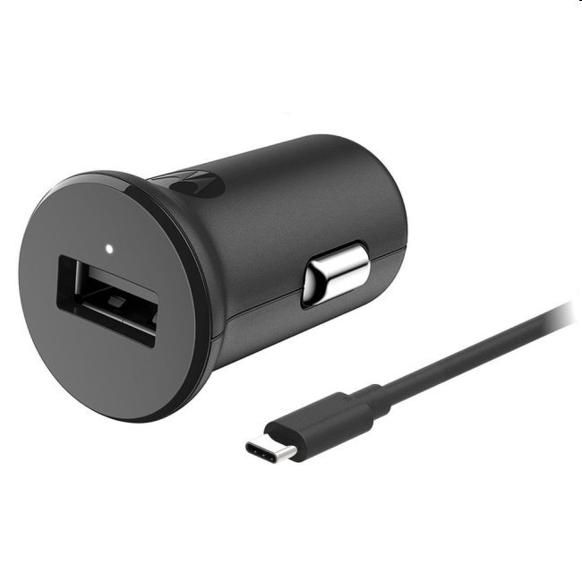 Motorola autós töltő TurboPower 18W kábellel, fekete