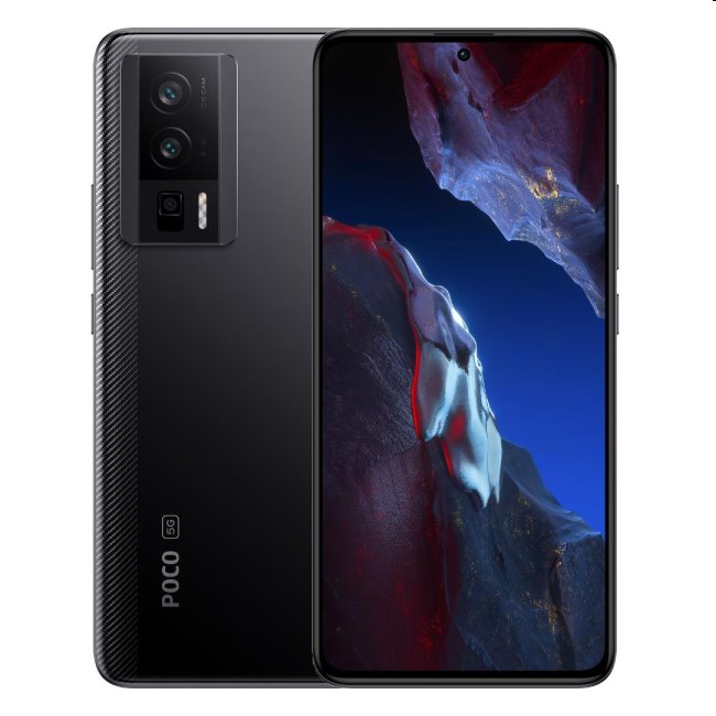 Poco F5 Pro, 12/256GB, black, A osztály - használt, 12 hónap garancia