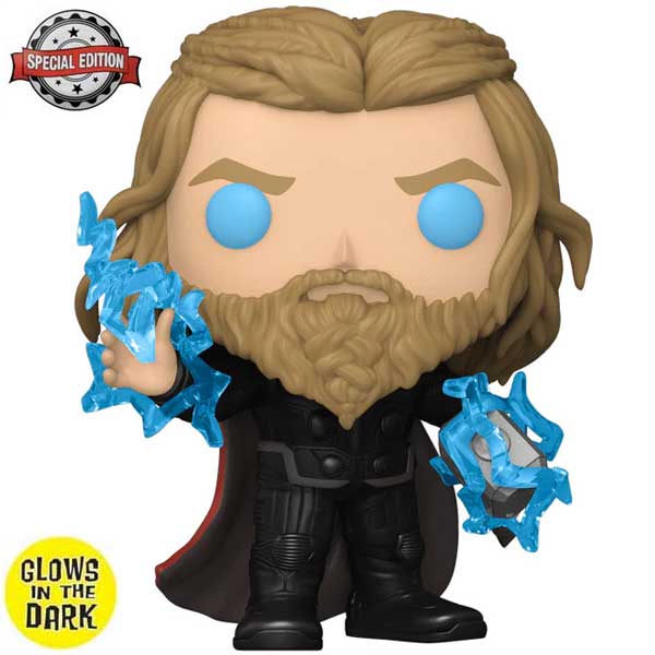 POP! Avengers Endgame: Thor (Marvel) Special Kiadás (Glows in The Dark) - OPENBOX (Bontott csomagolás, teljes garancia)