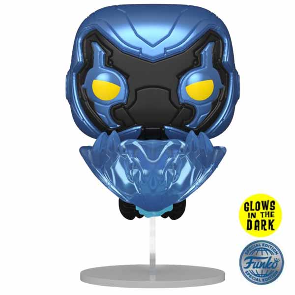 POP! Movie: Blue Beetle (DC) Special Kiadás (Glows in The Dark) figura POP! Movie: Blue Beetle (DC) Special Kiadás (Glows in The Dark) figura