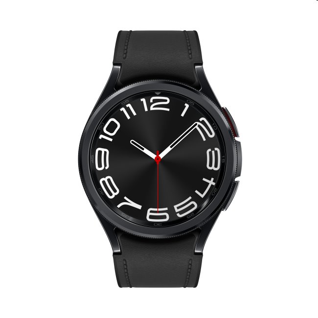 Samsung Galaxy Watch6 Classic 43mm, fekete, A osztály - használt, 12 hónap garancia