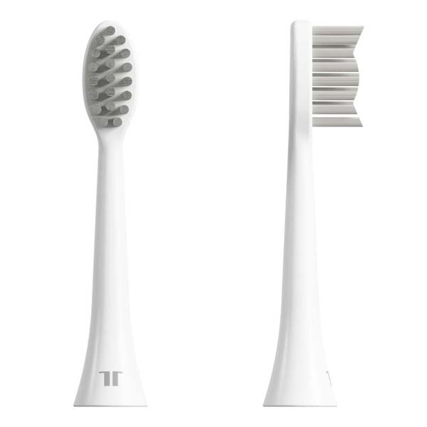 Tesla Smart tartalék fejek szónikus fogkefe számára TB200 2x, fehér