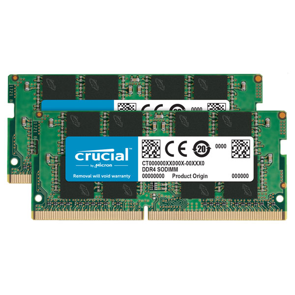 Crucial SODIMM DDR4 16GB (2x8GB) 3200MHz CL22