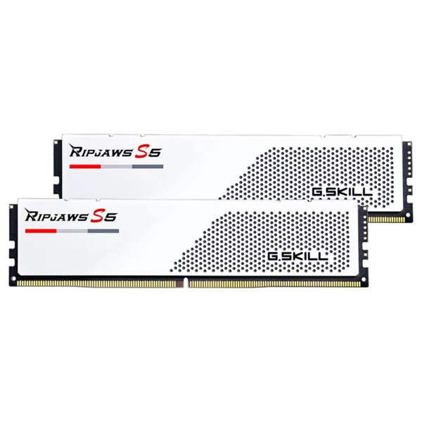 G.SKILL 32GB kit DDR5 5600 CL36 Ripjaws S5 fehér