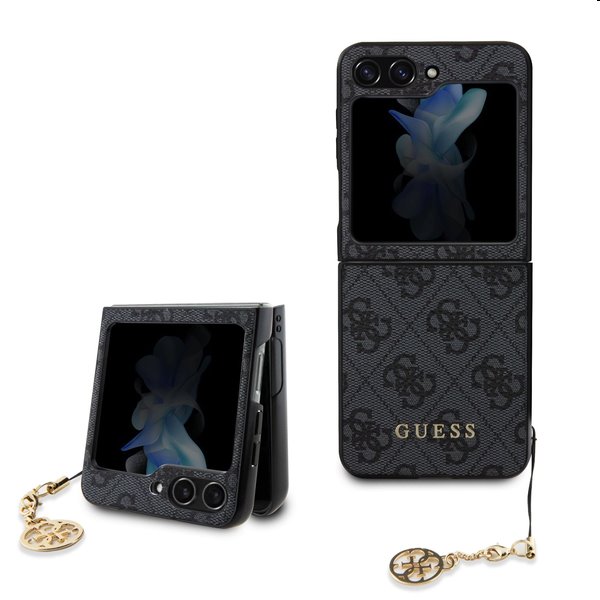 Guess 4G Charms tok Samsung Galaxy Z Flip 5 számára, szürke