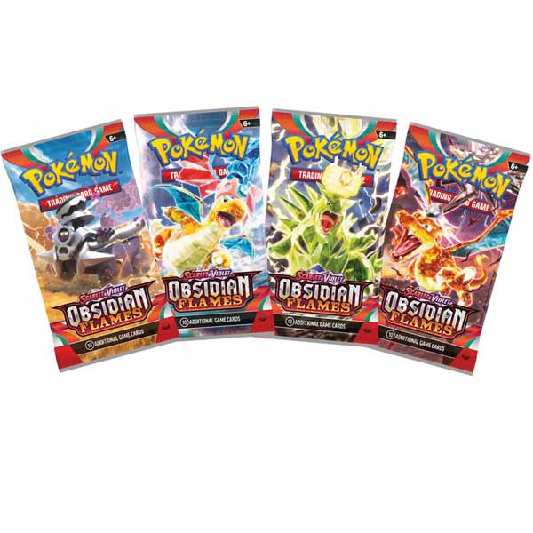 Pokémon TCG: Scarlet & Violet Obsidian Flames Booster (Pokémon) kártyajáték