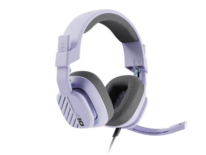 Logitech ASTRO A10 - vezetékes gamer fejhallgató - lila - PC / Mac