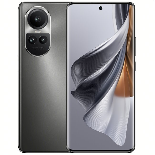 Oppo Reno10 Pro 5G, 12/256GB, silver szürke