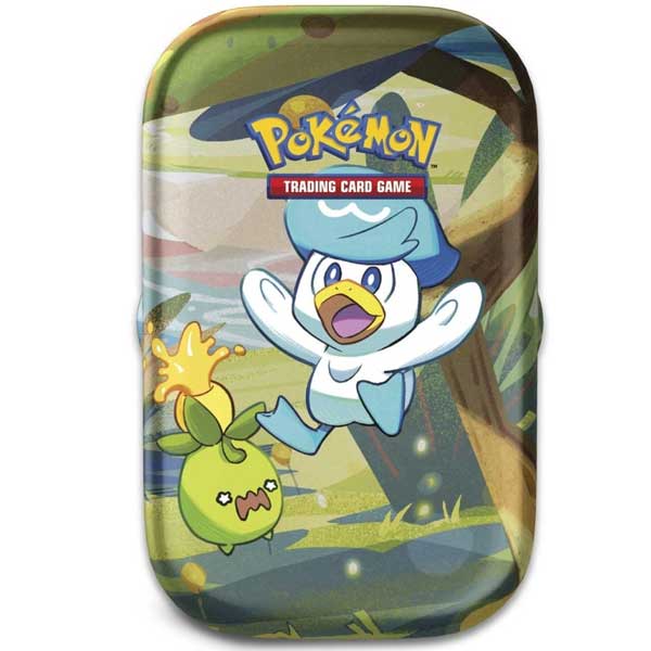 PKM Paldea Friends Mini Tin Quaxly (Pokémon) - OPENBOX (Bontott csomagolás, teljes garancia)