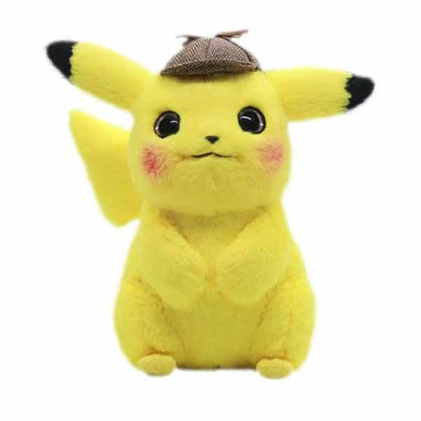 Plüssjáték Pikachu nyomozó (Pokémon)
