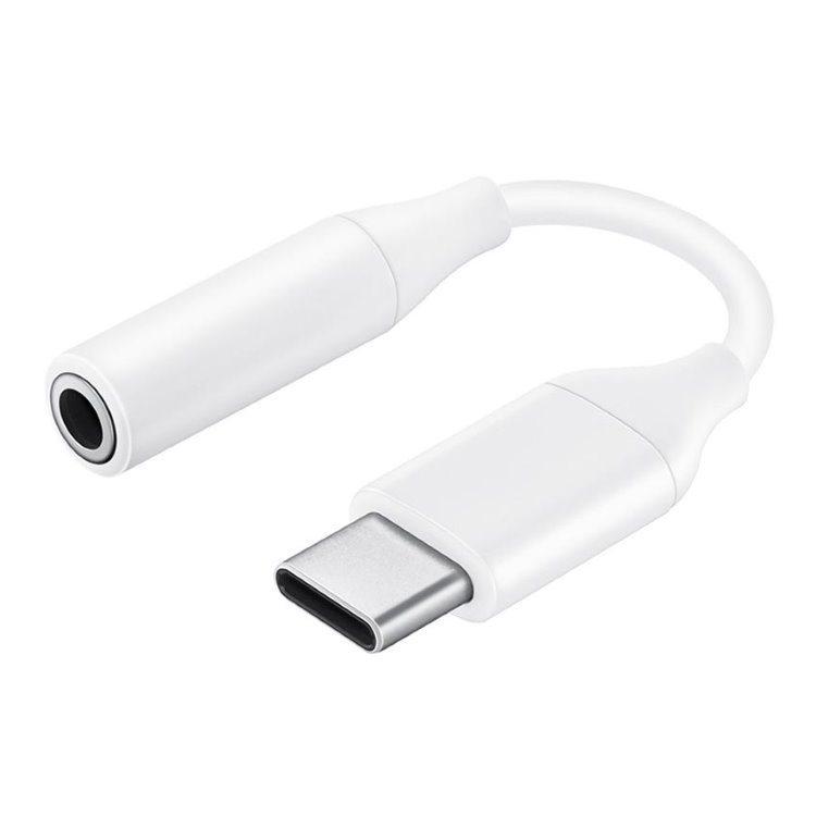 Samsung redukció USB-C-ről 3,5mm jack-re, fehér