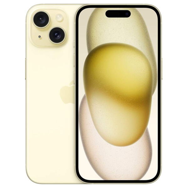 Apple iPhone 15 128GB, sárga