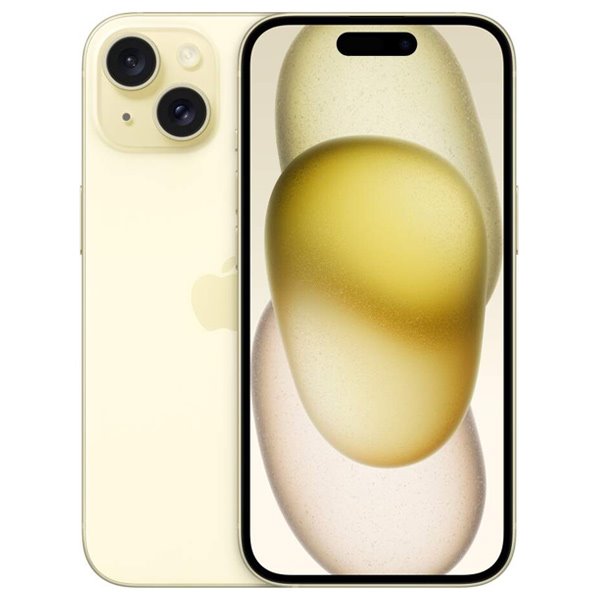 Apple iPhone 15 512GB, sárga