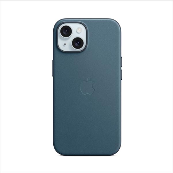 Apple iPhone 15 FineWoven Case tok MagSafe-vel - Pacific Kék