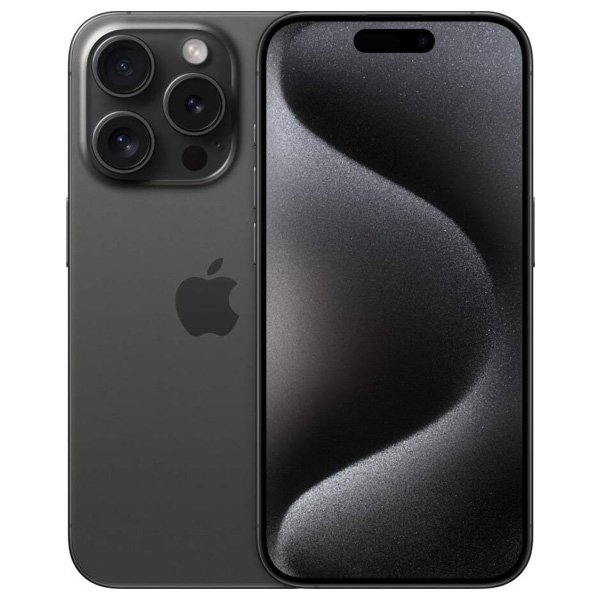 Apple iPhone 15 Pro, 128GB, fekete titanium | új termék, bontatlan csomagolás