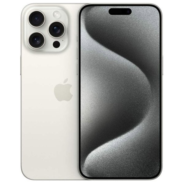 Apple iPhone 15 Pro Max 1TB, fehér titanium